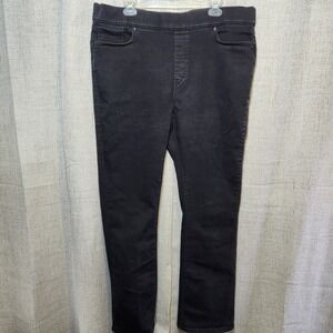 Levis Totally Shaping Jeans Womens 22M Black Pull-on Bootcut Stretch Casual Pant